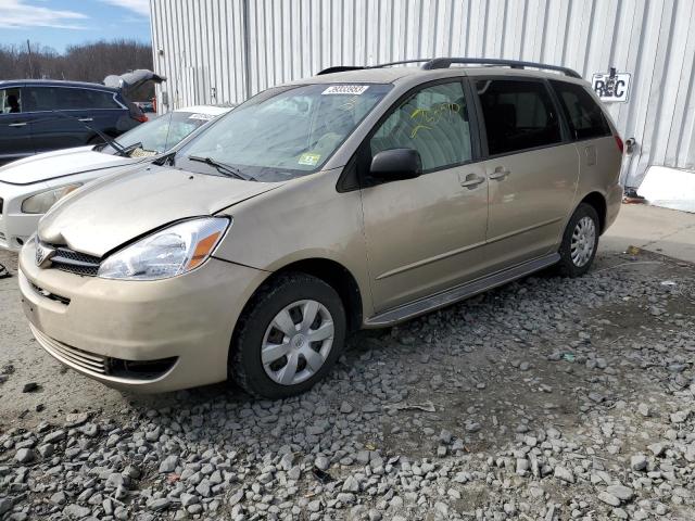 TOYOTA SIENNA LE 2004 with VIN 5TDZA23C74S016530 - Photo from auction