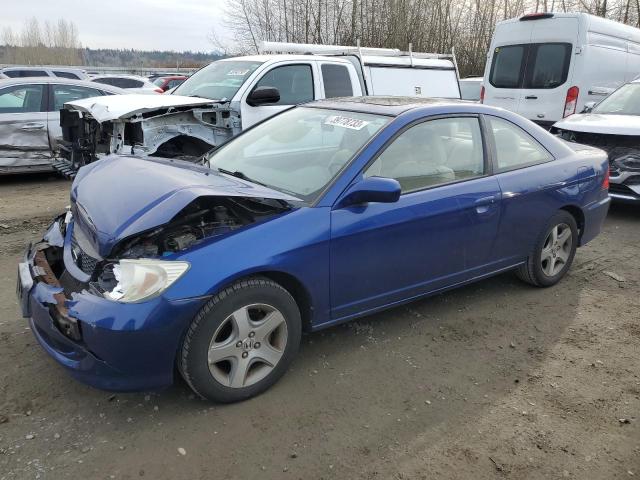 HONDA CIVIC EX 2005 with VIN 1HGEM229X5L047173 - Photo from auction