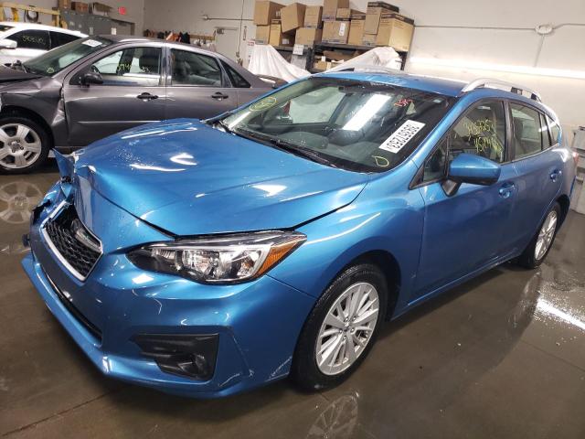 SUBARU IMPREZA PR 2018 with VIN 4S3GTAD62J3734908 - Photo from auction