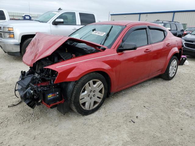 DODGE AVENGER SE 2014 with VIN 1C3CDZAB9EN109500 - Photo from auction