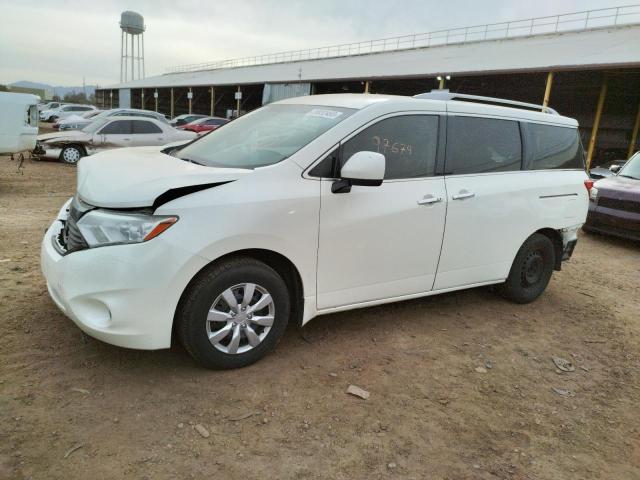 NISSAN QUEST S 2015 with VIN JN8AE2KP7F9134220 - Photo from auction