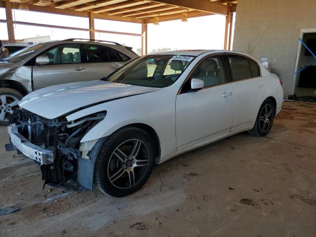 INFINITI G37 BASE 2012 with VIN JN1CV6AP3CM624212 - Photo from auction