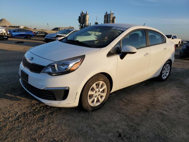 KIA RIO LX 2016 with VIN KNADM4A38G6677582 - Photo from auction