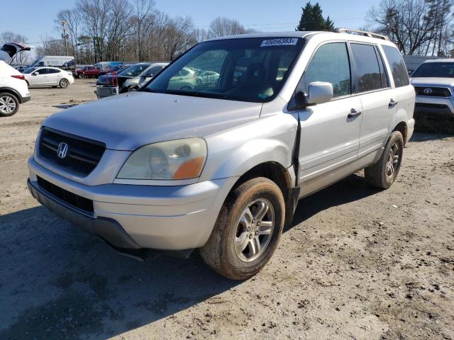HONDA PILOT EXL 2005 with VIN 2HKYF18625H529461 - Photo from auction