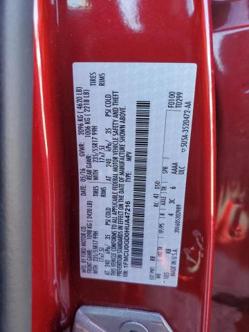 Photo 14 from auction – 2017 FORD ESCAPE SE with VIN 1FMCU0GD0HUA47216