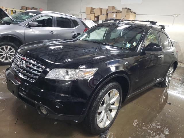 INFINITI FX35 2004 with VIN JNRAS08W54X212154 - Photo from auction