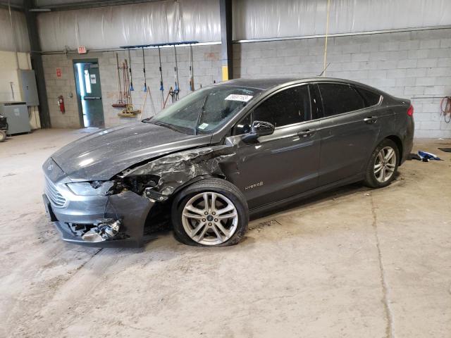 FORD FUSION SE 2018 with VIN 3FA6P0LU7JR161912 - Photo from auction