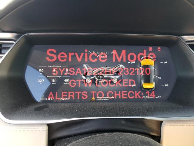 Photo 9 from auction – 2017 TESLA MODEL S with VIN 5YJSA1E22HF232120