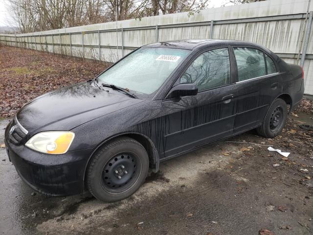 HONDA CIVIC EX 2003 with VIN 2HGES25743H511312 - Photo from auction