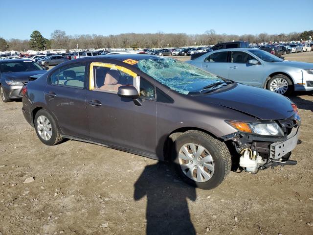 Photo 4 from auction – 2012 HONDA CIVIC LX with VIN 2HGFB2E56CH528695