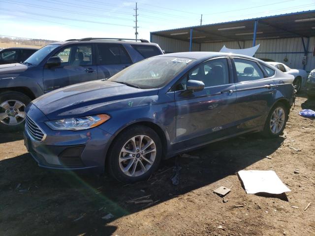 FORD FUSION SE 2019 with VIN 3FA6P0HD5KR199360 - Photo from auction