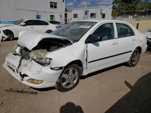 TOYOTA COROLLA CE 2005 with VIN JTDBR32E152057053 - Photo from auction