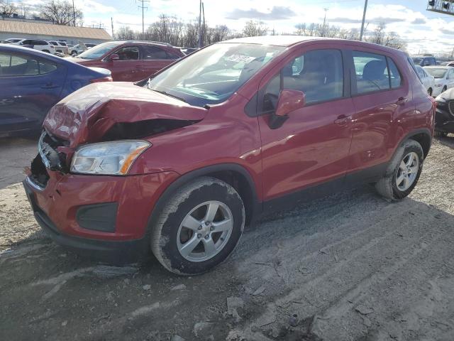 CHEVROLET TRAX 1LS 2015 with VIN KL7CJPSBXFB062498 - Photo from auction