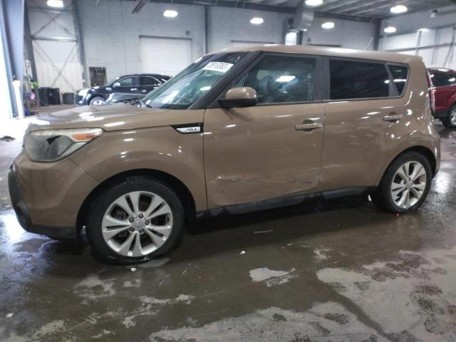 KIA SOUL + 2015 с VIN KNDJP3A55F7117410 - Снимка от търг
