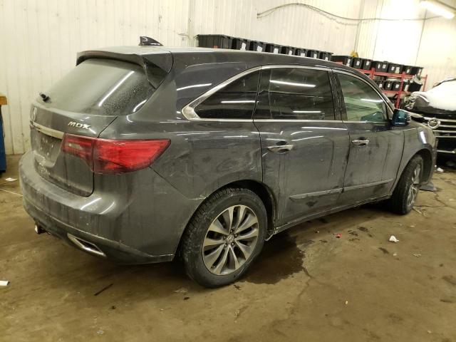 Photo 3 from auction – 2014 ACURA MDX TECHNO with VIN 5FRYD3H46EB010331