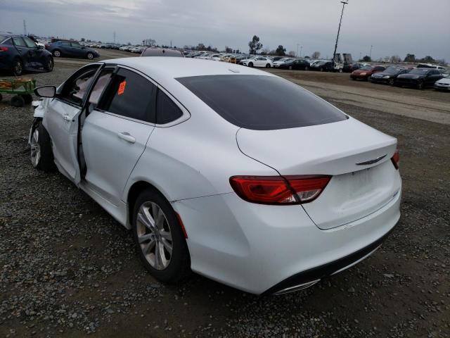 Photo 2 from auction – 2016 CHRYSLER 200 LIMITE with VIN 1C3CCCAG2GN101379