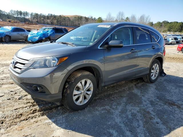 HONDA CR-V EXL 2013 with VIN 2HKRM4H70DH690877 - Photo from auction