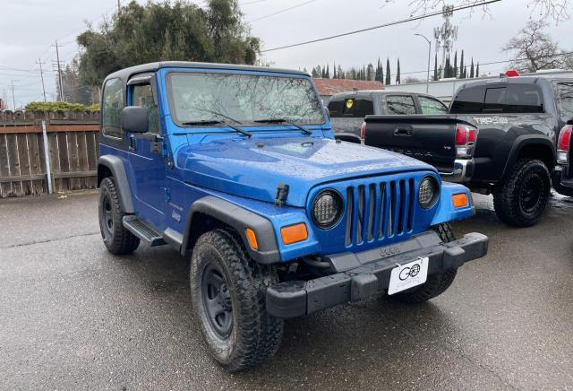 JEEP WRANGLER C 2003 with VIN 1J4FA39S43P342389 - Photo from auction