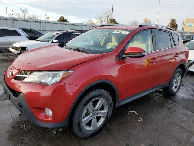 TOYOTA RAV4 XLE 2015 with VIN 2T3RFREV0FW301421 - Photo from auction
