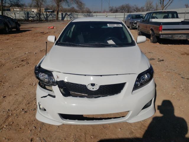 Photo 5 from auction – 2009 TOYOTA COROLLA BA with VIN 2T1BU40EX9C117345