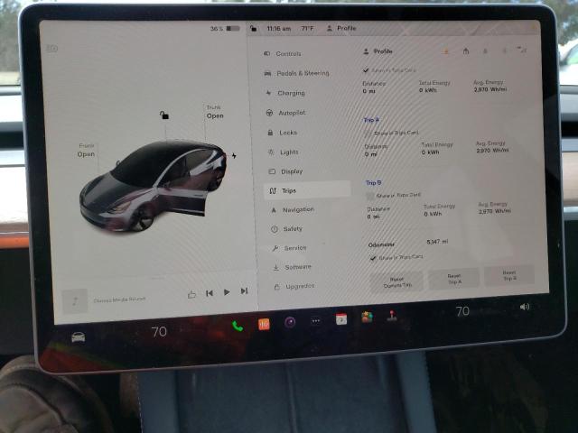 Photo 9 from auction – 2022 TESLA MODEL 3 with VIN 5YJ3E1EA6NF372800