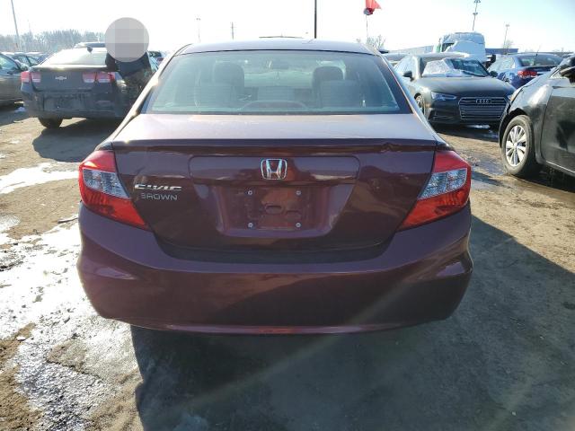 Photo 6 from auction – 2012 HONDA CIVIC EX with VIN 2HGFB2F83CH533250