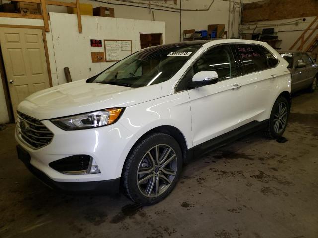 FORD EDGE TITAN 2021 with VIN 2FMPK4K99MBA65179 - Photo from auction