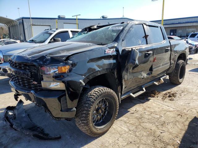 CHEVROLET SILVERADO 2021 with VIN 3GCPYCEF8MG350273 - Photo from auction