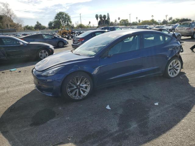 TESLA MODEL 3 2022 with VIN 5YJ3E1EA0NF142685 - Photo from auction
