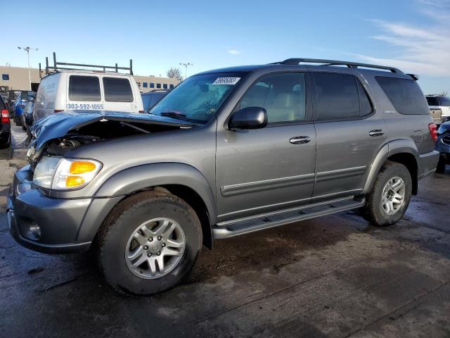 TOYOTA SEQUOIA LI 2003 with VIN 5TDBT48AX3S186037 - Photo from auction
