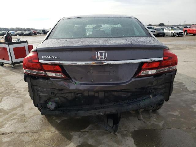 Photo 6 from auction – 2015 HONDA CIVIC LX with VIN 19XFB2F54FE114912