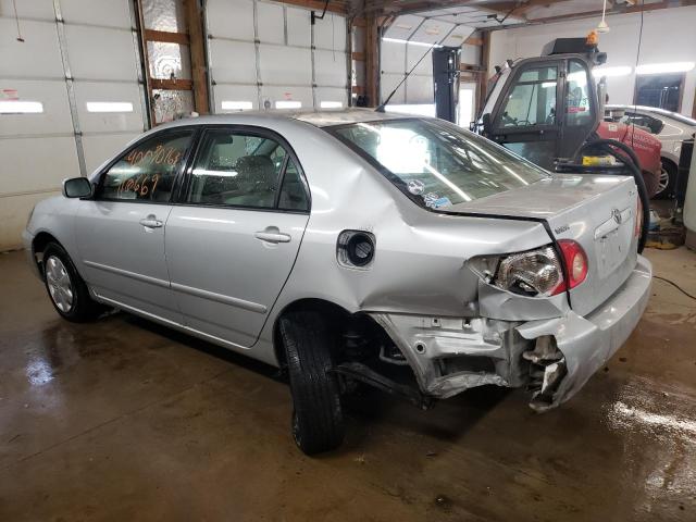 Photo 2 from auction – 2005 TOYOTA COROLLA CE with VIN 2T1BR32E35C451509