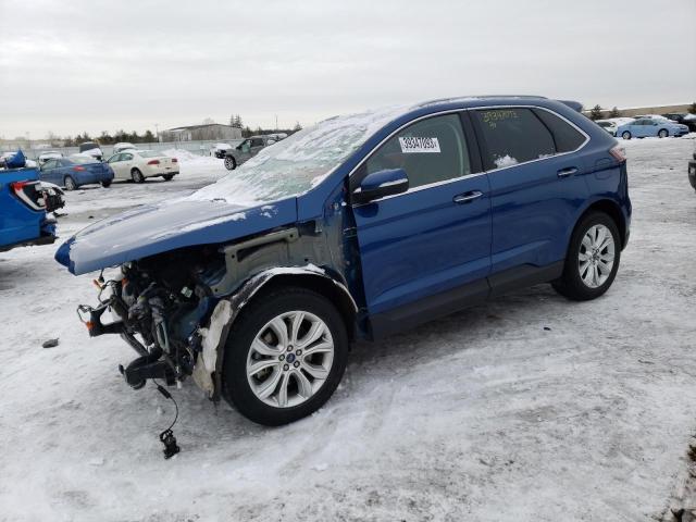 FORD EDGE TITAN 2020 with VIN 2FMPK4K92LBA45435 - Photo from auction