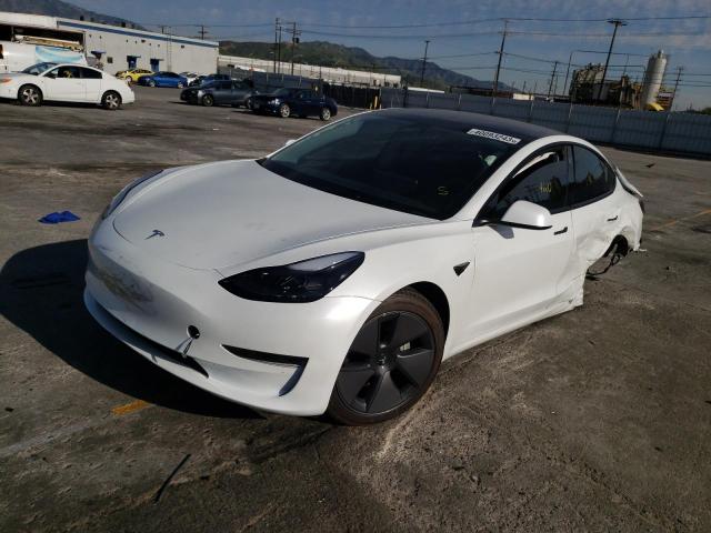TESLA MODEL 3 2023 with VIN 5YJ3E1EA7PF385624 - Photo from auction
