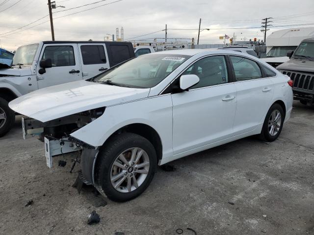 HYUNDAI SONATA SE 2017 with VIN 5NPE24AF7HH438488 - Photo from auction