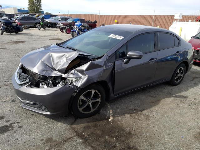 HONDA CIVIC SE 2015 with VIN 19XFB2F79FE104314 - Photo from auction