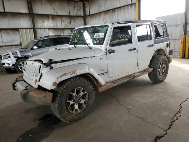 JEEP WRANGLER U 2012 with VIN 1C4BJWEG6CL170073 - Photo from auction
