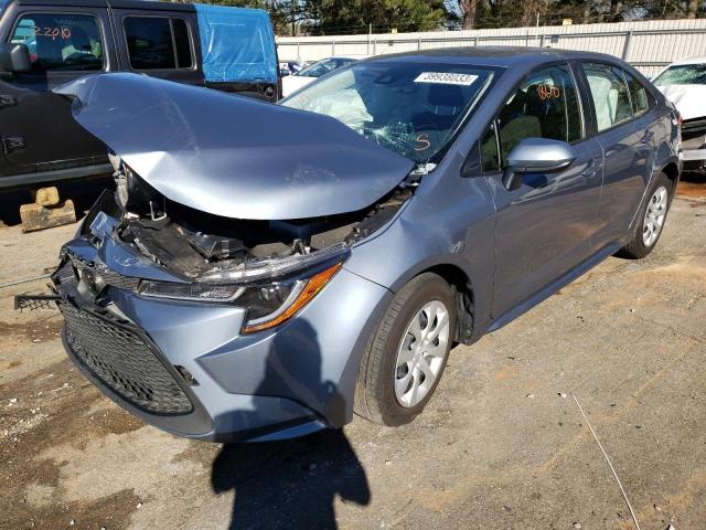 Photo 1 from auction – 2022 TOYOTA COROLLA LE with VIN JTDEPMAE4NJ220567