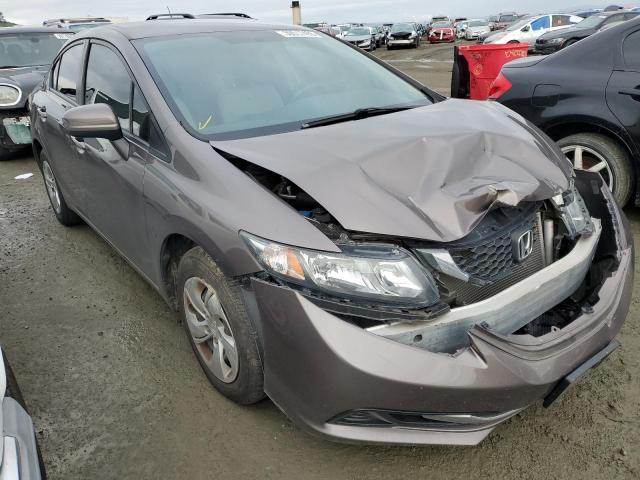 Photo 4 from auction – 2015 HONDA CIVIC LX with VIN 19XFB2F5XFE259887