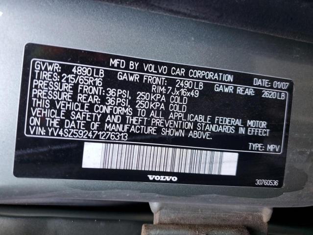 Photo 14 from auction – 2007 VOLVO XC70 with VIN YV4SZ592471276313