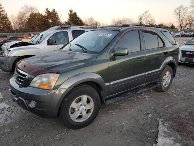 KIA SORENTO EX 2007 with VIN KNDJD736975686764 - Photo from auction