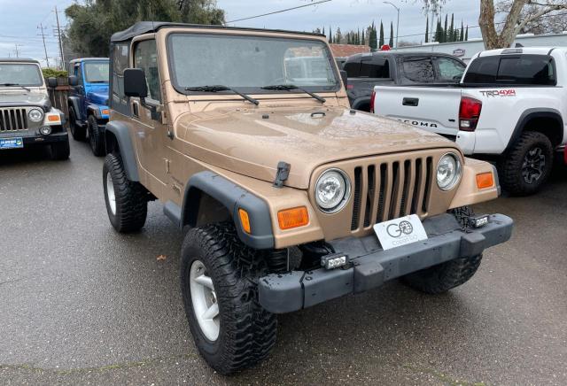 JEEP WRANGLER / 2000 with VIN 1J4FA29P6YP721052 - Photo from auction