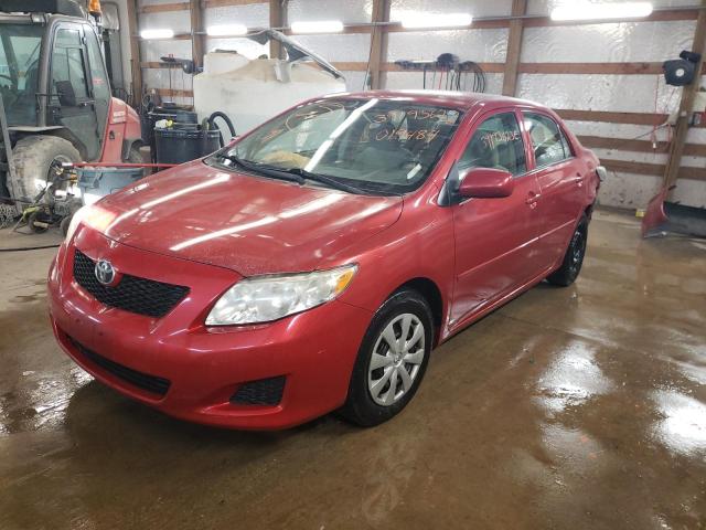 TOYOTA COROLLA BA 2009 with VIN JTDBL40E69J019484 - Photo from auction