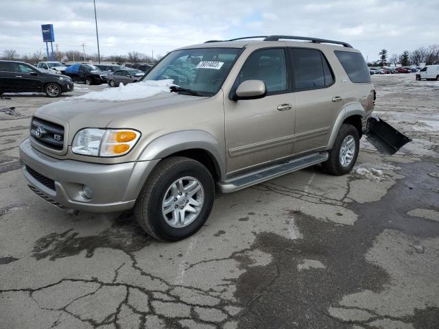 TOYOTA SEQUOIA SR 2004 with VIN 5TDBT44A34S214106 - Photo from auction