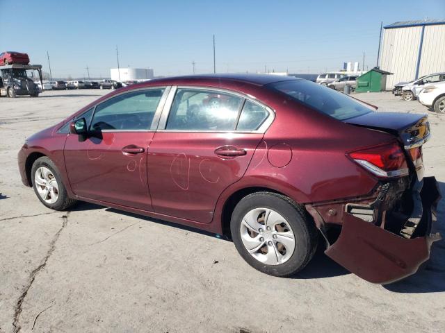 Photo 2 from auction – 2015 HONDA CIVIC LX with VIN 19XFB2F58FE112001