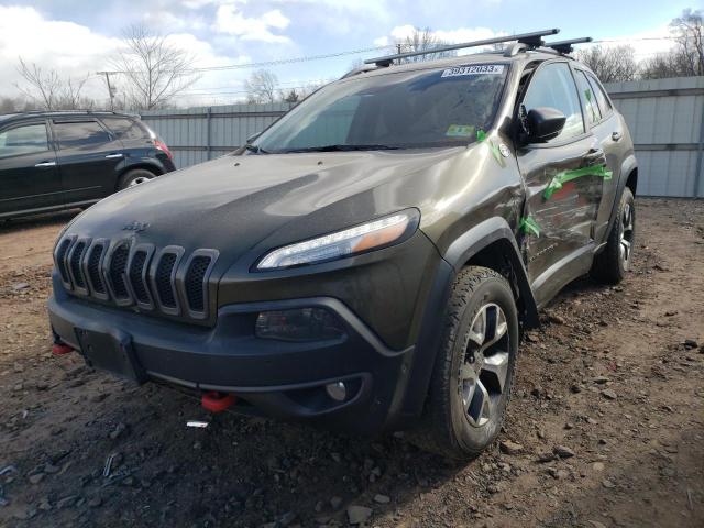 JEEP CHEROKEE T 2014 with VIN 1C4PJMBS4EW273500 - Photo from auction