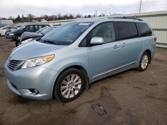 TOYOTA SIENNA XLE 2016 with VIN 5TDDK3DC5GS139565 - Photo from auction