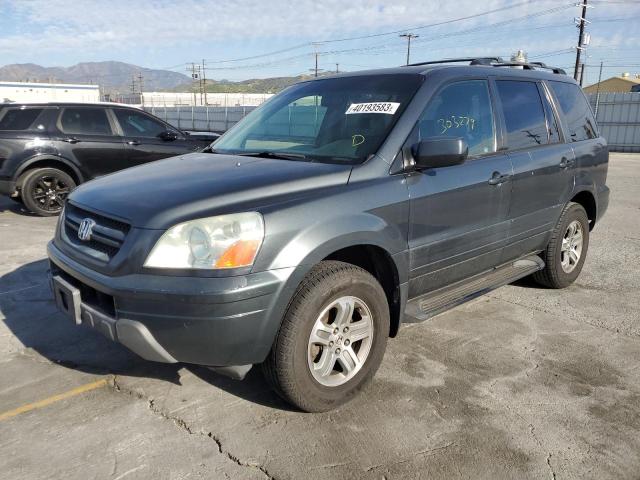 HONDA PILOT EXL 2003 with VIN 2HKYF18583H610209 - Photo from auction