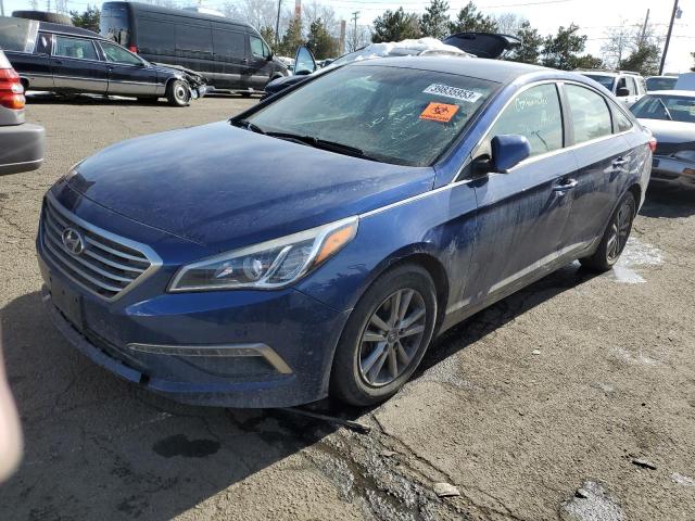 HYUNDAI SONATA SE 2015 with VIN 5NPE24AF9FH159802 - Photo from auction