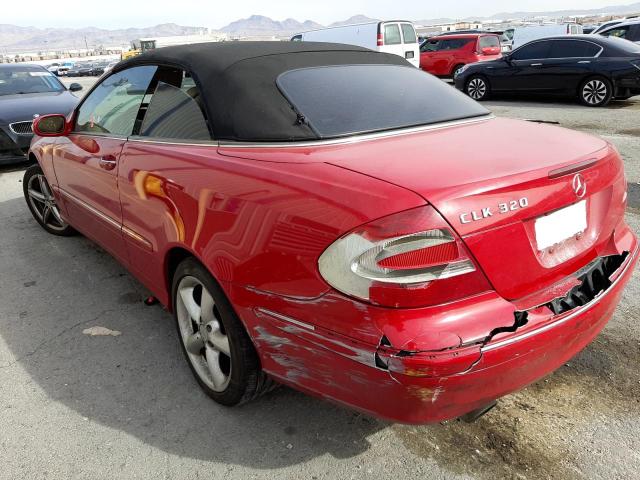 Photo 2 from auction – 2005 MERCEDES-BENZ CLK 320 with VIN WDBTK65J55F157392